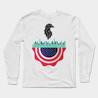 American Flag Long Sleeve T-Shirt